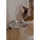 Bebedouro P/ Gato + Comedouro Ergonômico - BIVOLT