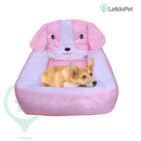 Cama Para Cachorro E Gato - Caminha Pet Com Cabeceira-LATIDOPET