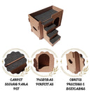 Casinha para cães e gatos personalizada para montagem -LatidoPet
