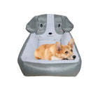 Cama Para Cachorro E Gato - Caminha Pet Com Cabeceira-LATIDOPET