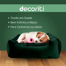 Cama Pet de Suede Antialérgico - Conforto que Seu Melhor Amigo Merece!